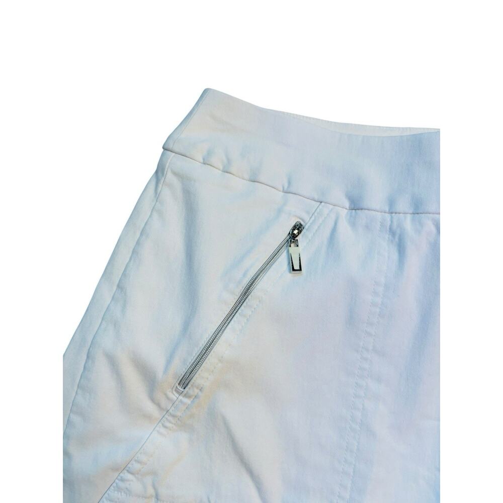 JAMIE SADOCK Womens Size 10 Stretch Skort Pockets White - Picture 3 of 7